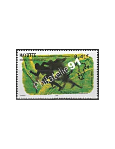 Mayotte n° 128 - collection timbres Dom-Tom