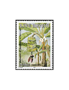 Mayotte n° 141, Bananier, collection timbres Dom-Tom