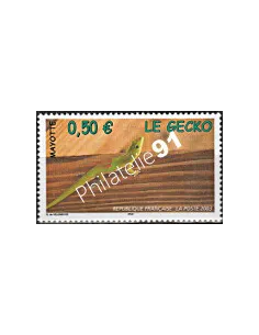 Mayotte n° 144, reptile, collection timbres Dom-Tom