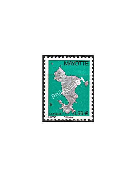 Mayotte n° 160A - collection timbres Dom-Tom