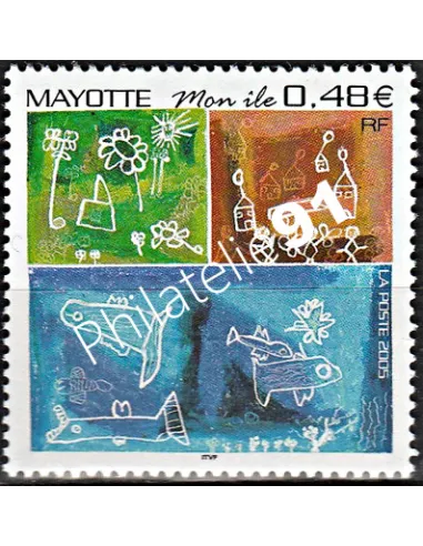 Mayotte n° 178 - collection timbres Dom-Tom