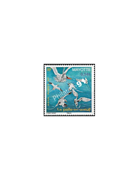 Mayotte n° 193, oiseau, collection timbres Dom-Tom