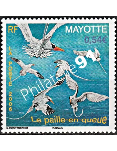 Mayotte n° 193, oiseau, collection timbres Dom-Tom