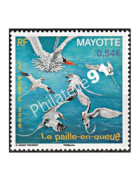 Mayotte n° 193, oiseau, collection timbres Dom-Tom