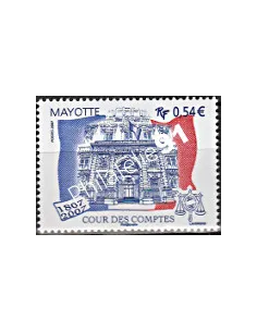 Mayotte n° 196, Cour des Comptes, collection timbres Dom-Tom