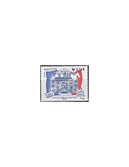 Mayotte n° 196, Cour des Comptes, collection timbres Dom-Tom