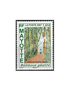 Mayotte n° 197, Le Bambou géant, collection timbres Dom-Tom