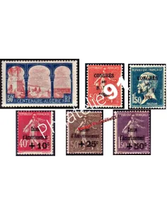 Timbres de France - Année 1930 neuve charnière