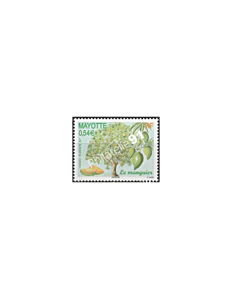 Mayotte n° 205, Le Manguier, collection timbres Dom-Tom