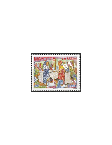 Mayotte n° 217 - collection timbres Dom-Tom