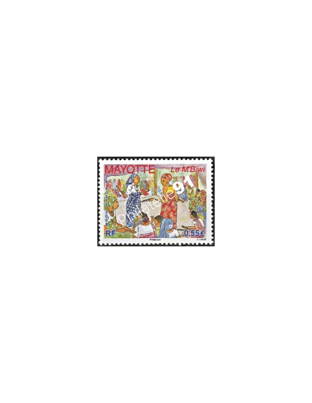 Mayotte n° 217 - collection timbres Dom-Tom