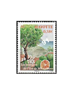 Mayotte n° 252 - collection timbres Dom-Tom