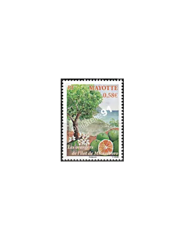 Mayotte n° 252 - collection timbres Dom-Tom
