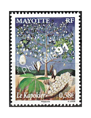 Mayotte n° 253 - collection timbres Dom-Tom