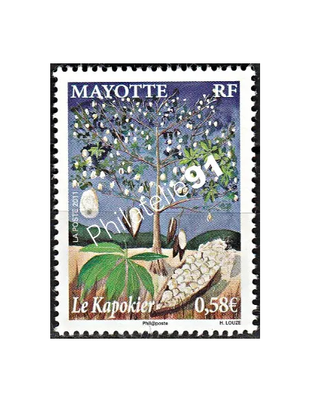 Mayotte n° 253 - collection timbres Dom-Tom