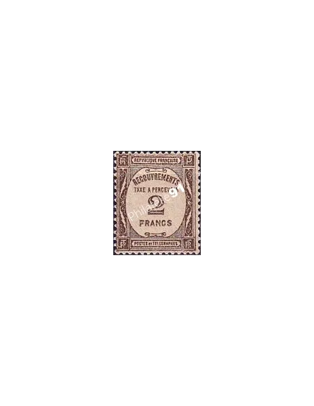 Timbre-taxe n°   62 ** - Timbre de recouvrements (250423-25)