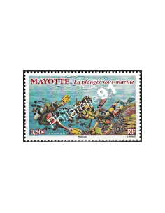 Mayotte n° 255 - collection timbres Dom-Tom