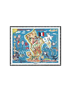 Mayotte n° 259 - collection timbres Dom-Tom