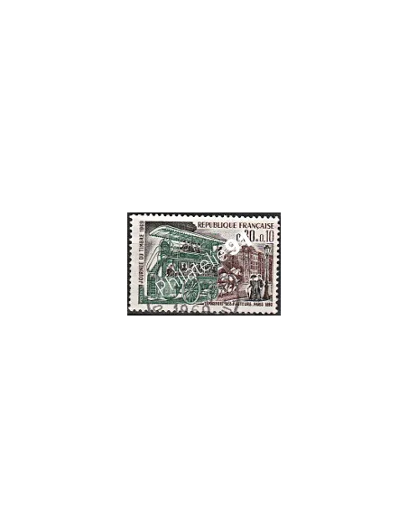 Timbre n° 1589 oblitéré - collection timbres France