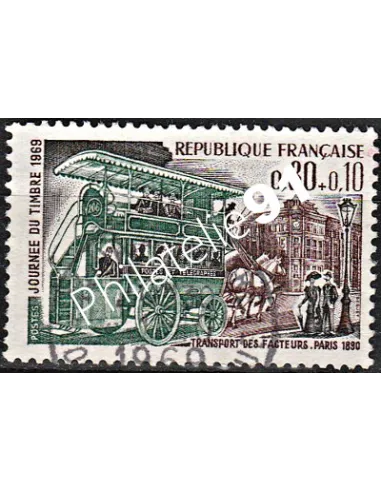 Timbre n° 1589 oblitéré - collection timbres France