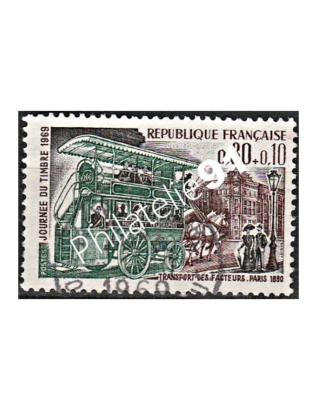 Timbre n° 1589 oblitéré - collection timbres France