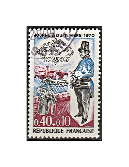 Timbre n° 1632 oblitéré - collection timbres France