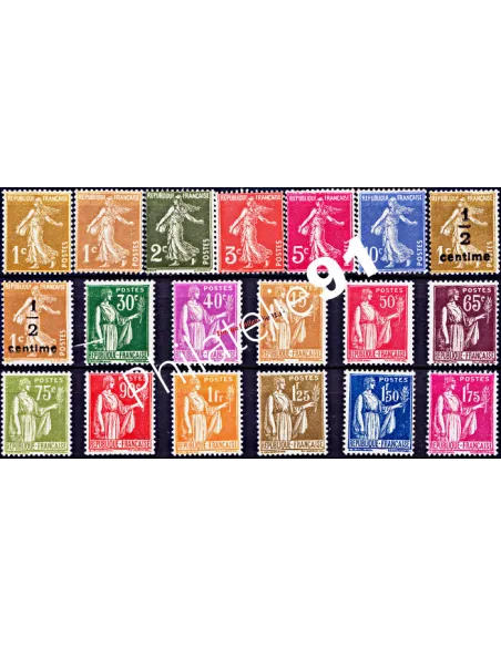 Année complète 1932* - France  Neuve charnière