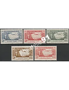 Timbres du Soudan - PA n° 1 à 5 - collection timbres colonies