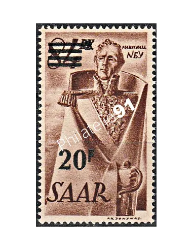 Sarre - Timbres n° 227A - Collection timbres colonies