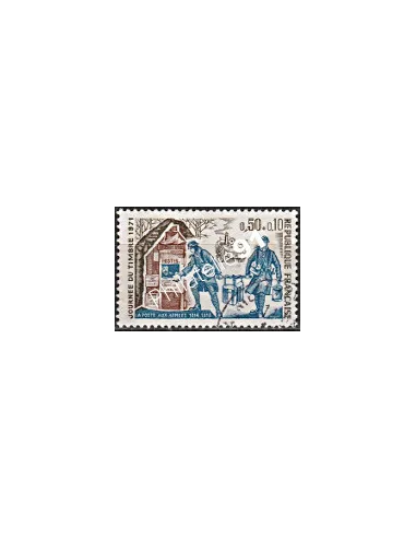 Timbre n° 1671 oblitéré - collection timbres France