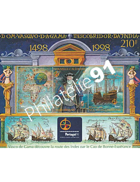 NOUVELLE CALEDONIE - BF n° 21  - Collection timbre Dom-Tom