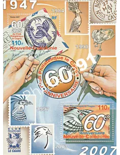 NOUVELLE CALEDONIE - BF n° 37 - Collection timbre Dom-Tom