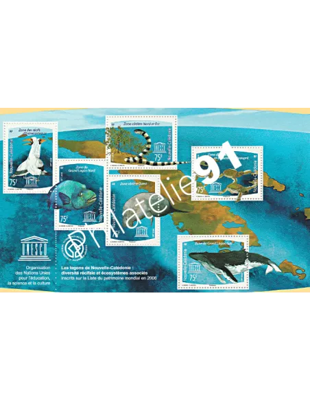 NOUVELLE CALEDONIE - BF n° 39 - Collection timbre Dom-Tom