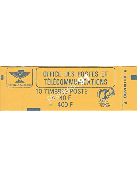 Nouvelle-Calédonie - Carnet n° C629 - Collection timbres Dom-Tom