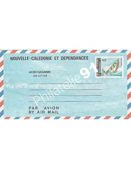 Nouvelle-Calédonie - Aérogramme n° 11 - Collection timbres Dom-Tom