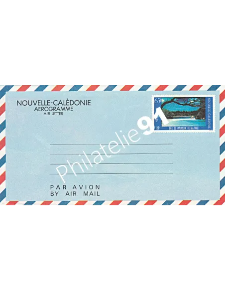 Nouvelle-Calédonie - Aérogramme n° 12 - Collection timbres Dom-Tom