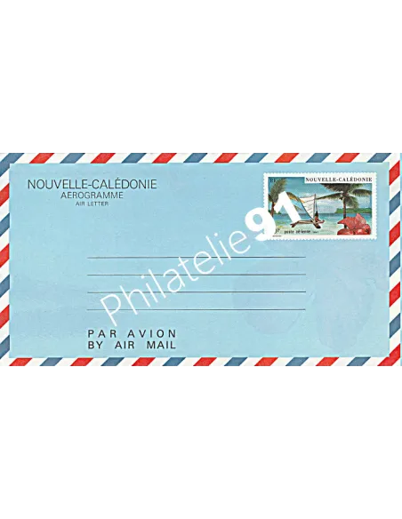 Nouvelle-Calédonie - Aérogramme n° 13 - Collection timbres Dom-Tom