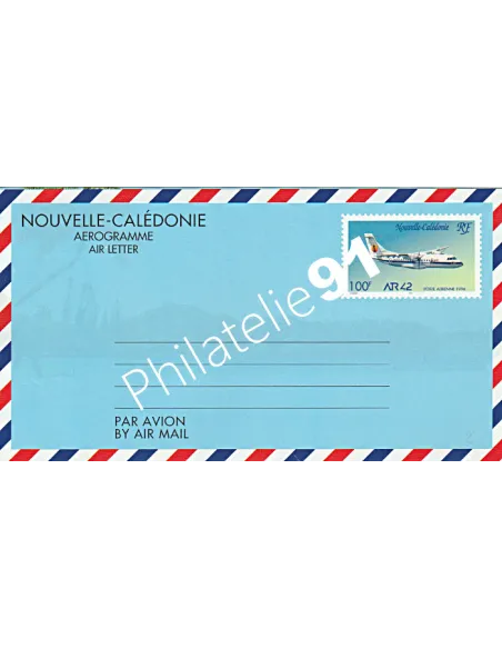 Nouvelle-Calédonie - Aérogramme n° 14 - Collection timbres Dom-Tom