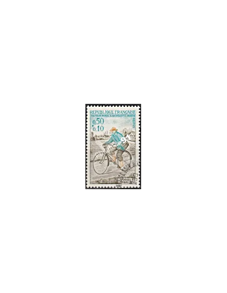 Timbre n° 1710 oblitéré - collection timbres France