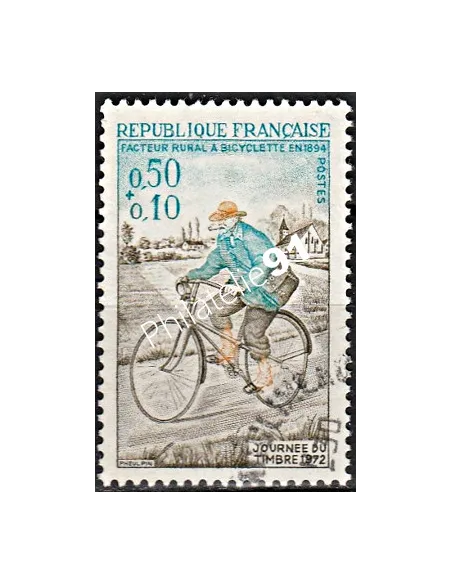 Timbre n° 1710 oblitéré - collection timbres France