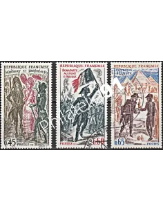 Timbre n° 1729 à 1731  oblitéré - collection timbres France