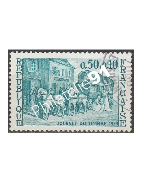Timbre n° 1749 oblitéré - collection timbres France