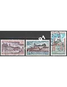 Timbre n° 1757 à 1759  oblitéré - collection timbres France