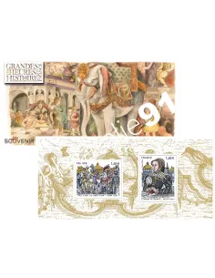 Bloc souvenir 127 Les Grandes Heures de l'Histoire de France,collection timbres France