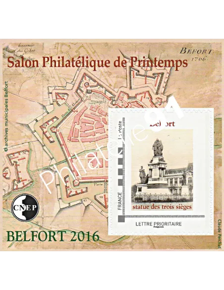 blocs CNEP n°71, Belfort 2016 - Collection timbres France