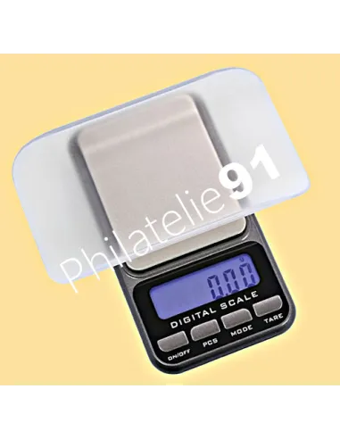 Lindner - balance electronique, accessoire philatélique