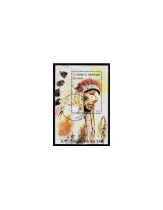 SAINT-TOME -  ANNEE 1995 - INDIENS