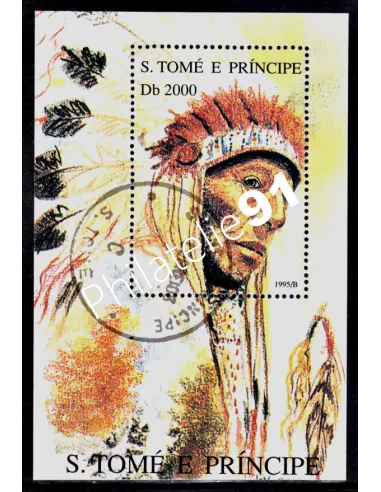 SAINT-TOME -  ANNEE 1995 - INDIENS