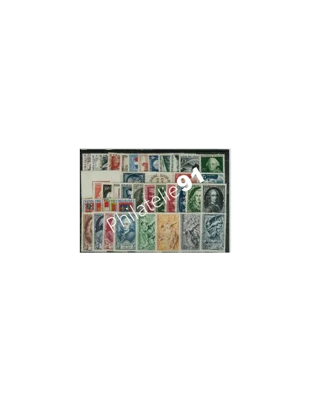 Année complète  Neuve* avec charnières 1949  France -