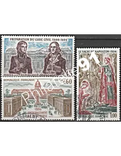 Timbre n° 1774 à 1776  oblitéré - collection timbres France